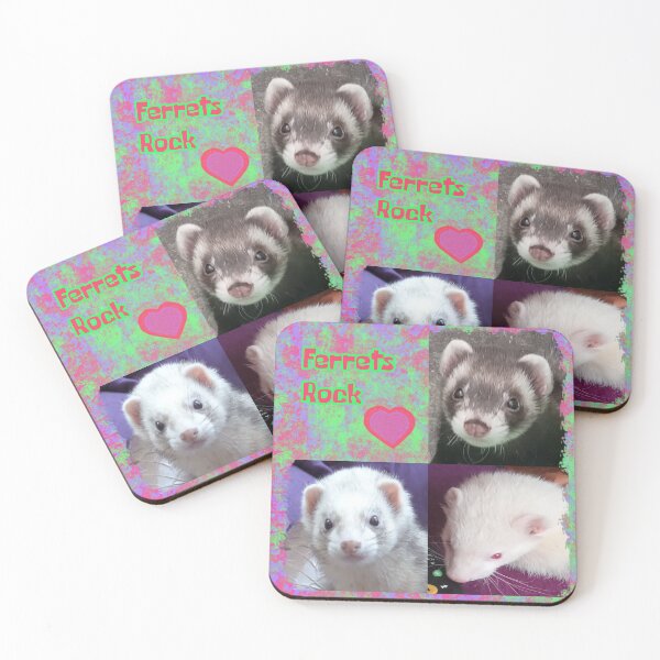 Item preview, Ferrets Rock photo message designed and sold by FerretSteph.