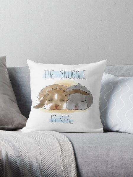 Vista previa del artículo con la obra «El Snuggle es real», diseñado y vendido por mas729.