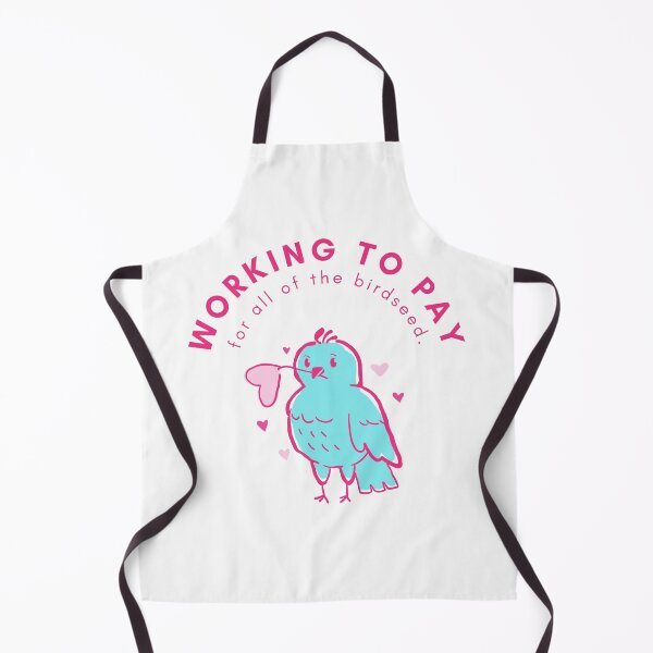 Item preview, Working to pay for all of the birdseed. designed and sold by TheWaterBirds.