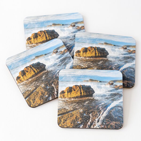 Item preview, Impact on the rocks at Umina designed and sold by Geoff Wols.