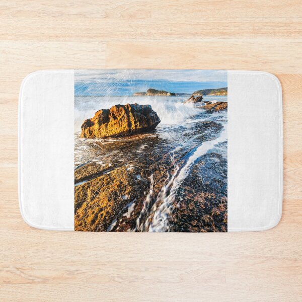 Item preview, Impact on the rocks at Umina designed and sold by Geoff Wols.