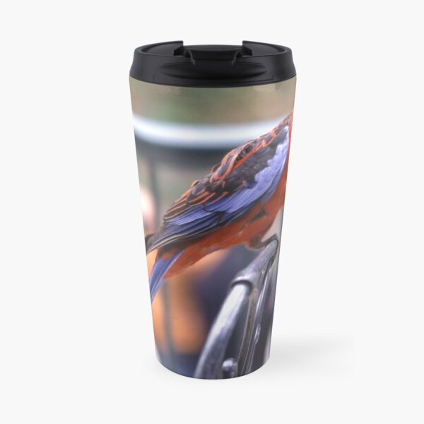 Crimson Rosellas prefer Oz-Mex cuisine! Travel Mug