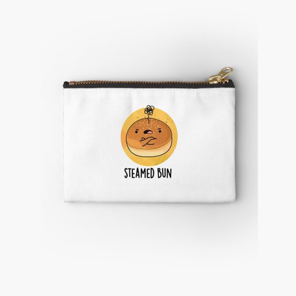 Item preview, Steamed Bun Funny Food Puns  designed and sold by punnybone.