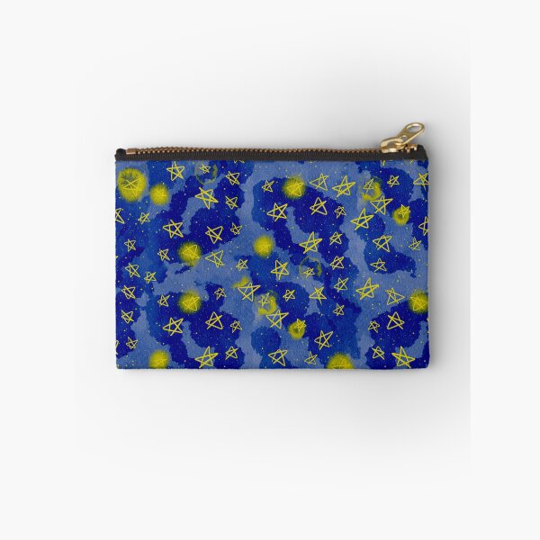 Item preview, Starry starry night cute watercolor doodle designed and sold by Aura-E.