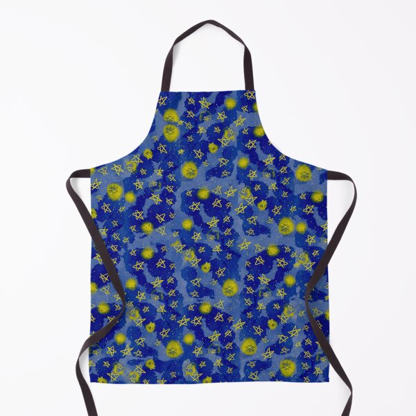Item preview, Starry starry night cute watercolor doodle designed and sold by Aura-E.