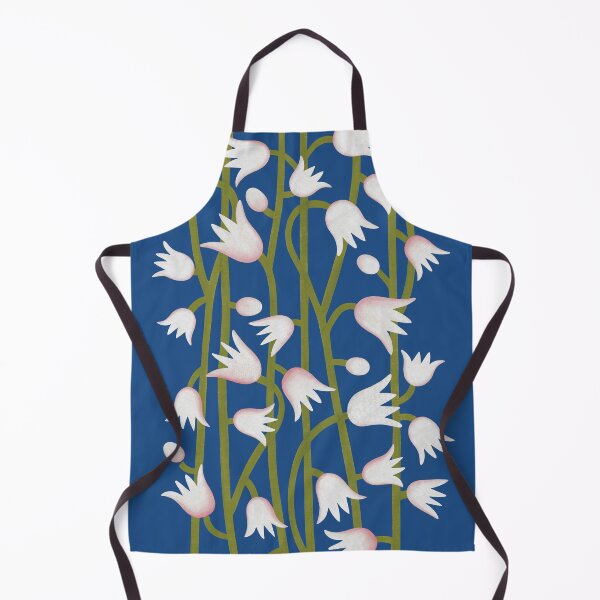 Item preview, Climbing Lillies on Classic Blue designed and sold by ToiledeLina.