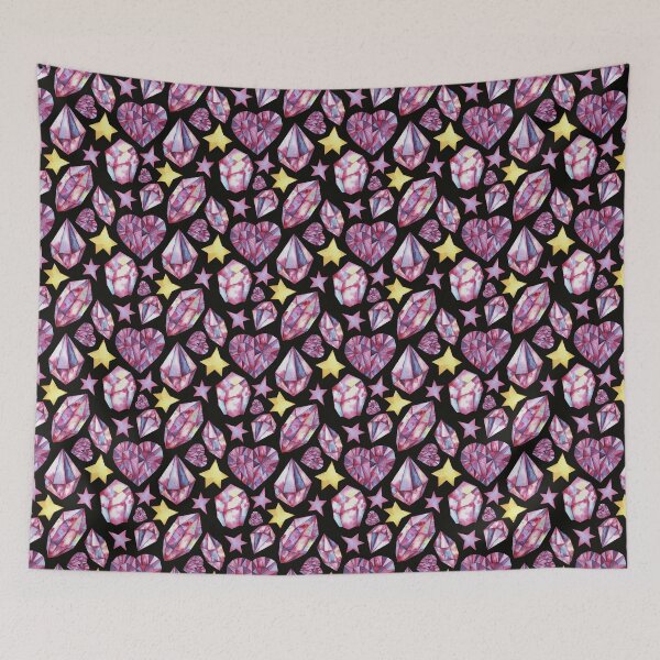 Item preview, Crystals Seamless-Patterns graphic designed and sold by Openspace2020.