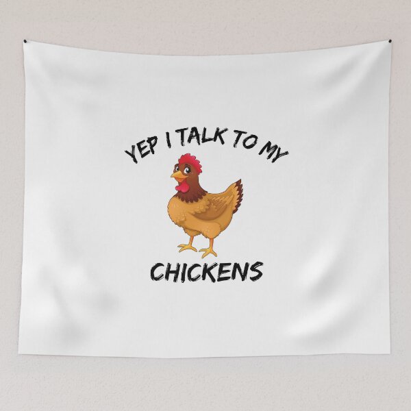 Item preview, Yep I Talk To My Chickens T-Shirt designed and sold by lhousshop.