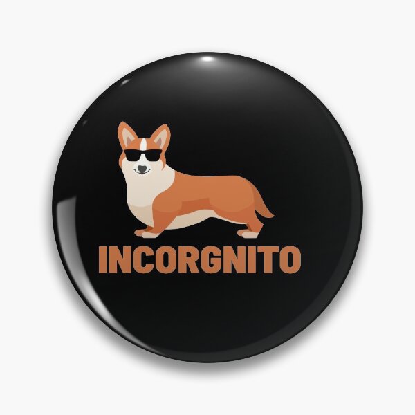 Item preview, incorgnito corgi dog designed and sold by benkaza01.