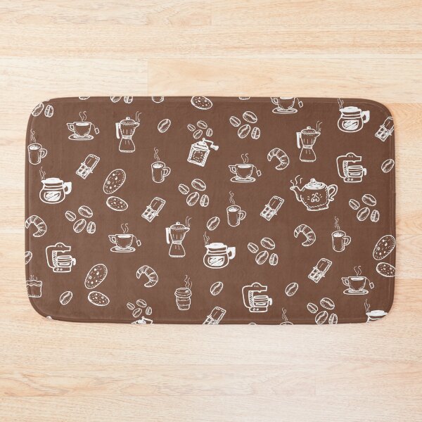 Item preview, Coffee pattern designed and sold by Mandala & More.