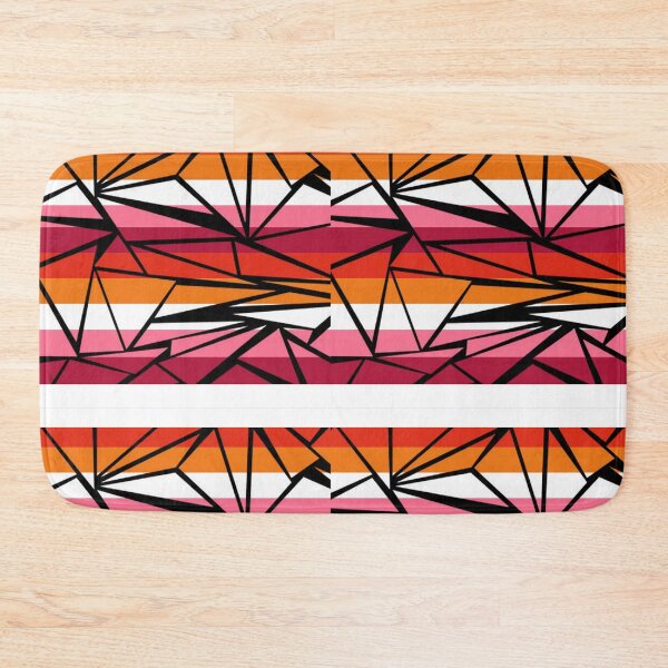Item preview, Triangle Pattern || LGBTQ+ (Lesbian) designed and sold by Moka898.
