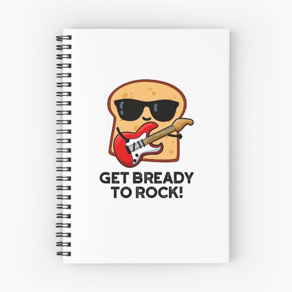 Item preview, Get Bready To Rock Rocker Funny Bread Puns  designed and sold by punnybone.