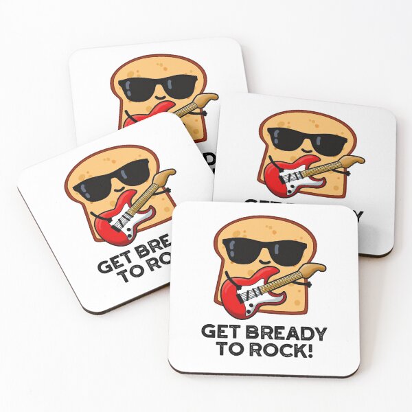 Item preview, Get Bready To Rock Rocker Funny Bread Puns  designed and sold by punnybone.