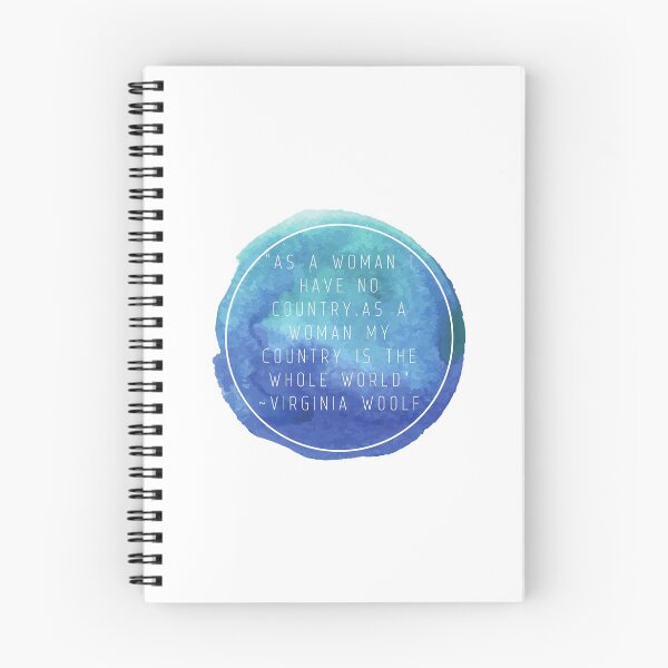 Item preview, "As a woman I have no country. As a woman my country is the whole world" | Quote by Virginia Woolf designed and sold by cattiktoks1718.