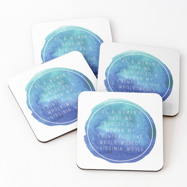 Item preview, "As a woman I have no country. As a woman my country is the whole world" | Quote by Virginia Woolf designed and sold by cattiktoks1718.