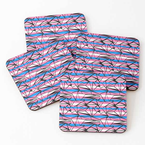Item preview, Triangle Pattern || LGBTQ+ (Transgender) designed and sold by Moka898.