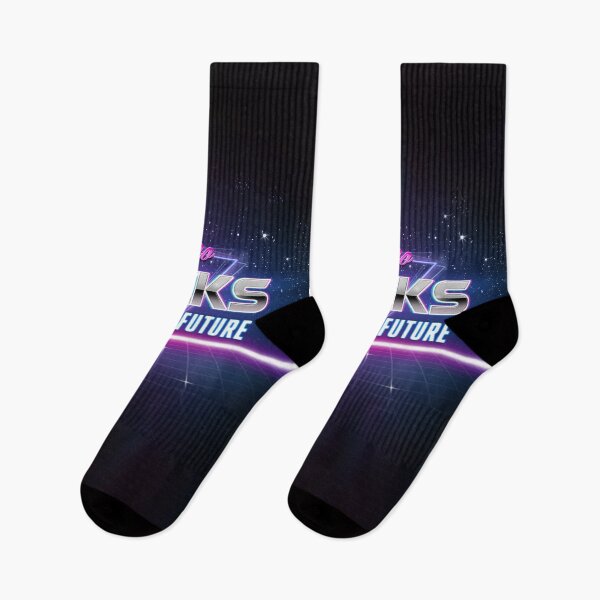 Item preview, Retro Socks from the Future designed and sold by kingroy.