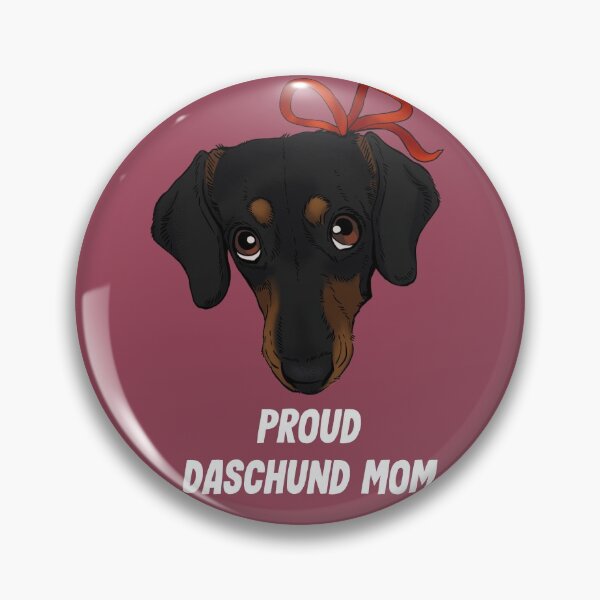 Item preview, Daschund Cute Ribbon gift dog designed and sold by Petcetera.
