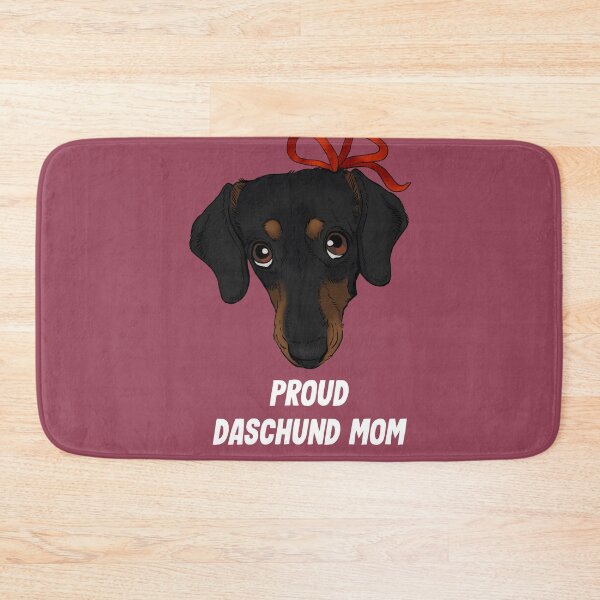 Item preview, Daschund Cute Ribbon gift dog designed and sold by Petcetera.