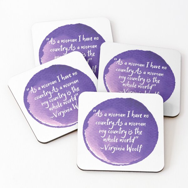 Item preview, "As a woman I have no country. As a woman my country is the whole world" | Quote by Virginia Woolf designed and sold by cattiktoks1718.