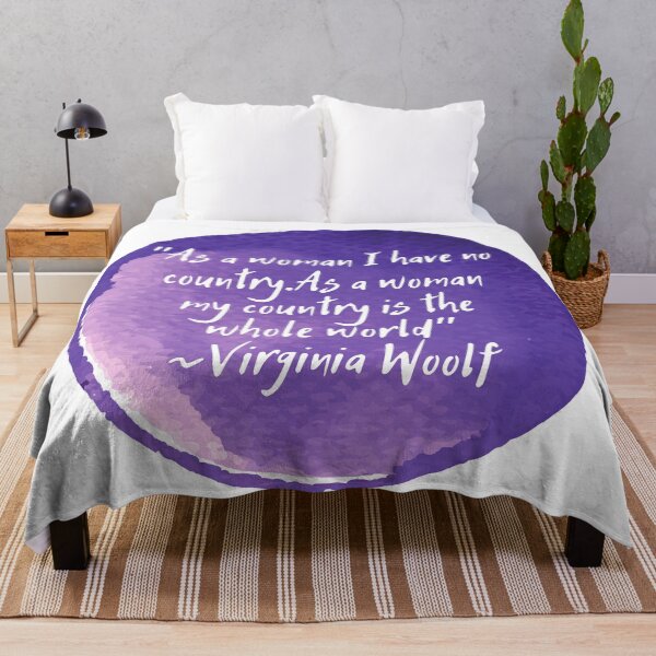 Item preview, "As a woman I have no country. As a woman my country is the whole world" | Quote by Virginia Woolf designed and sold by cattiktoks1718.