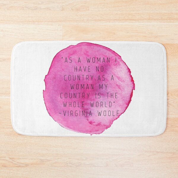 Item preview, "As a woman I have no country. As a woman my country is the whole world" | Quote by Virginia Woolf designed and sold by cattiktoks1718.