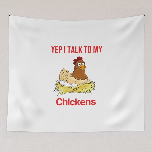Item preview, Yep I Talk To My Chickens funny gift T-Shirt for friends designed and sold by lhousshop.