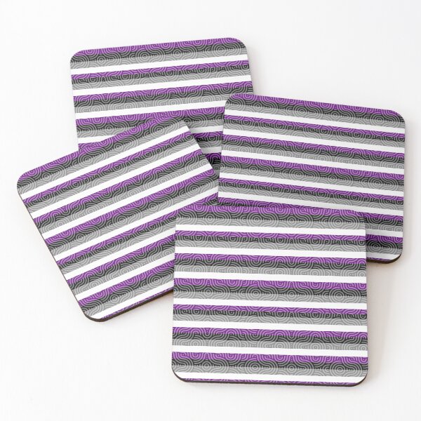 Item preview, Psychedelic/Trippy Pattern || LGBTQ+ (Asexuality) designed and sold by Moka898.
