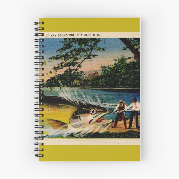 Item preview, Fishing, bragging, giant fish, vintage designed and sold by aapshop.