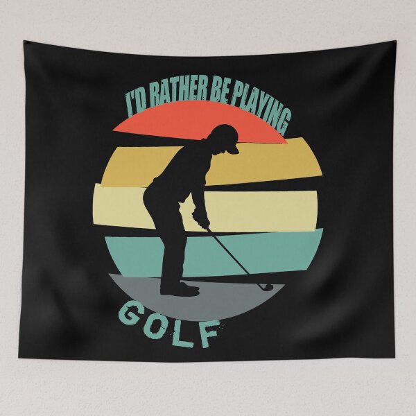 Item preview, I'd rather be playing golf vintage designed and sold by SidTastic .