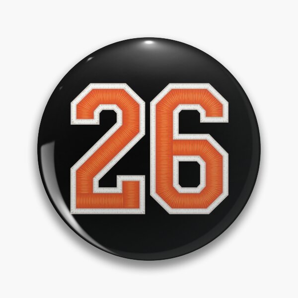 Item preview, Sports Number 26 Jersey twenty-six Orange designed and sold by elhefe.