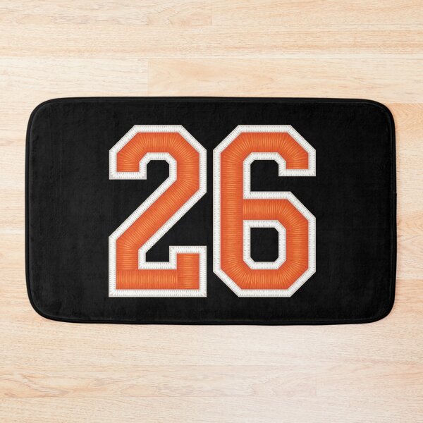 Item preview, Sports Number 26 Jersey twenty-six Orange designed and sold by elhefe.