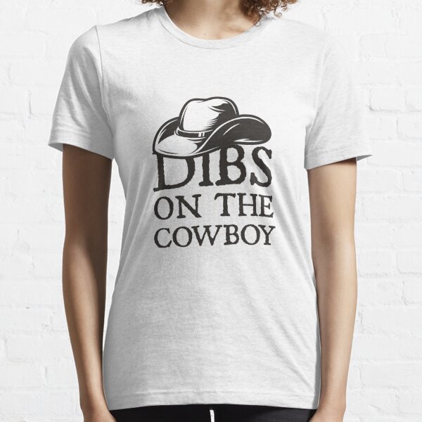 PBR Dibs on the Cowboy Ladies T-Shirt