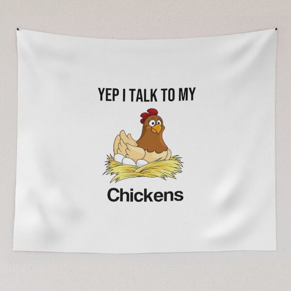 Item preview, Yep I Talk To My Chickens funny gift T-Shirt for friends designed and sold by lhousshop.