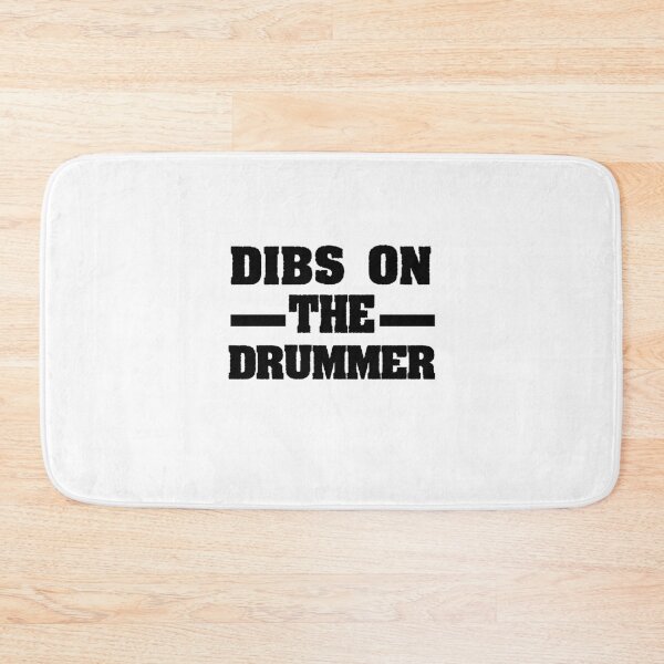 Item preview, Dibs On The Drummer Funny Drummer Gift designed and sold by Chamssou.
