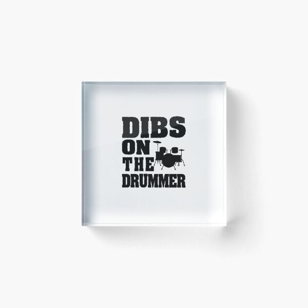Item preview, Dibs On The Drummer Funny Drummer Gift designed and sold by Chamssou.