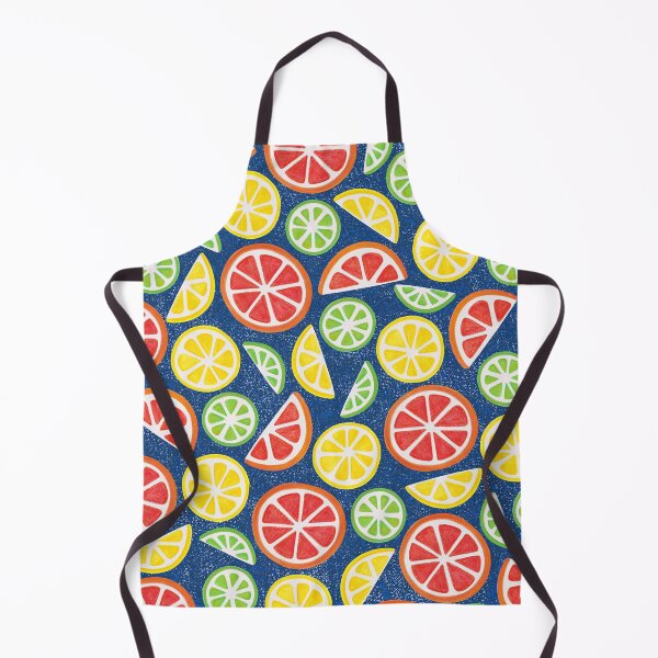 Item preview, Vitamin C Super Boost - Citric Fruits on Blue designed and sold by ToiledeLina.