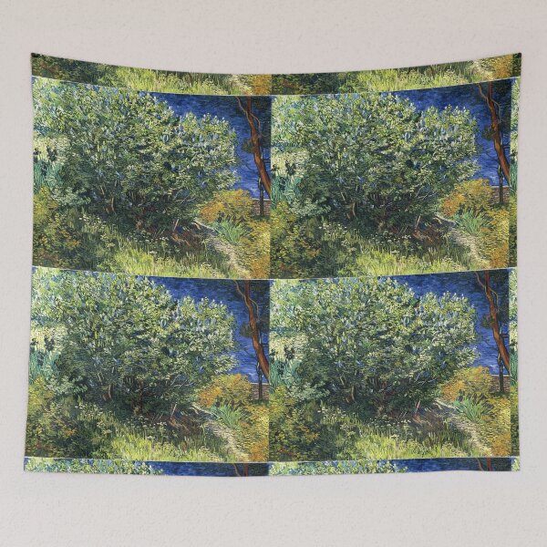Item preview, Lilac Bush by Vincent Van Gogh designed and sold by RBEnt.