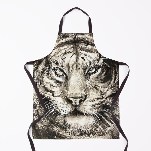 Item preview, Handsome tiger in black and white. designed and sold by Elena Reutova.