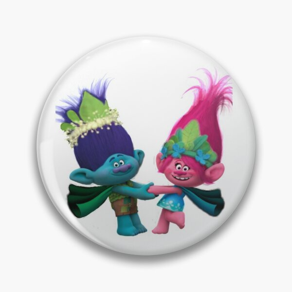 Poppy And Branch - Trolls Pin