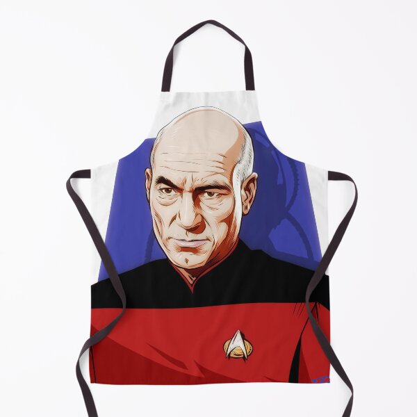 Item preview, Patrick Stewart - An illustration by Paul Cemmick designed and sold by TIGERDAVER.