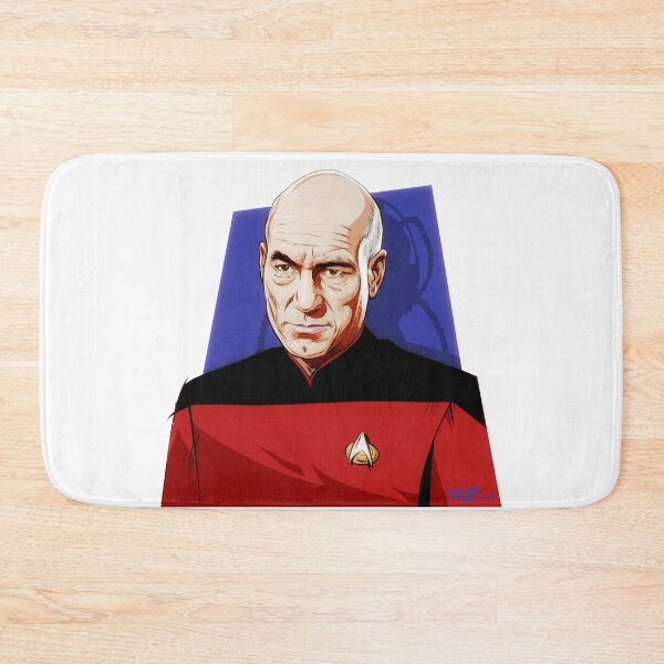 Item preview, Patrick Stewart - An illustration by Paul Cemmick designed and sold by TIGERDAVER.
