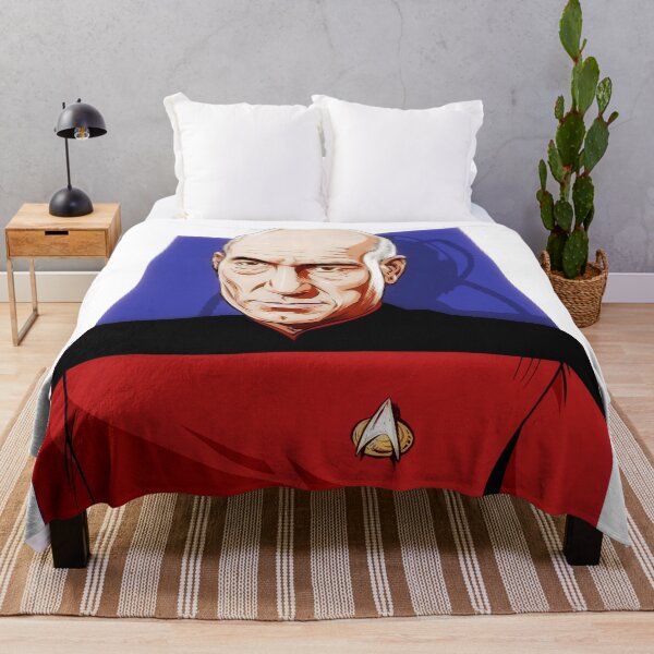 Item preview, Patrick Stewart - An illustration by Paul Cemmick designed and sold by TIGERDAVER.