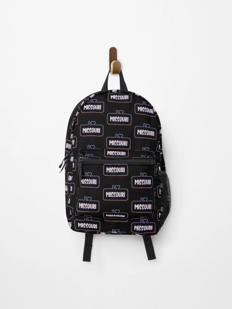 Thumbnail 1 of 3, Backpack, I Love Missouri Colorful Text designed and sold by RADesigns21.