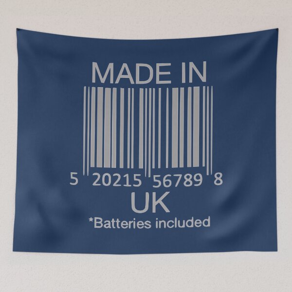 Item preview,  Made In UK Funny Barcode designed and sold by loveoceanair.