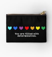Undertale - You are Filled with Determination. Studio Pouch