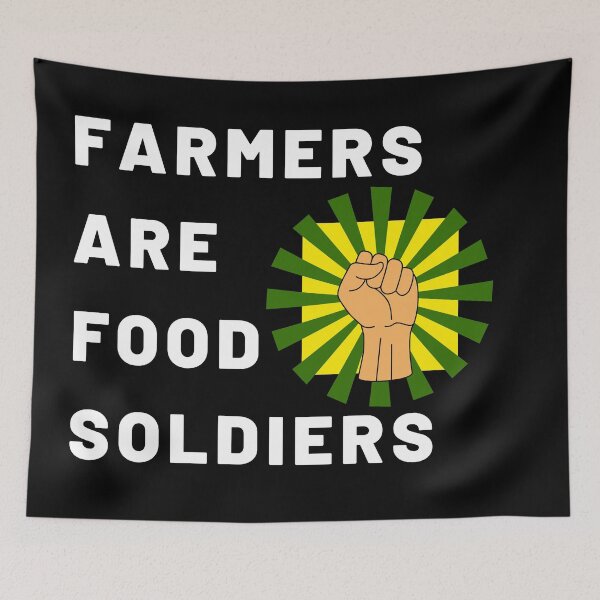 Item preview, Farmers Protest - Punjabi Farmer - Punjab Farmers designed and sold by Cosmic Dust.