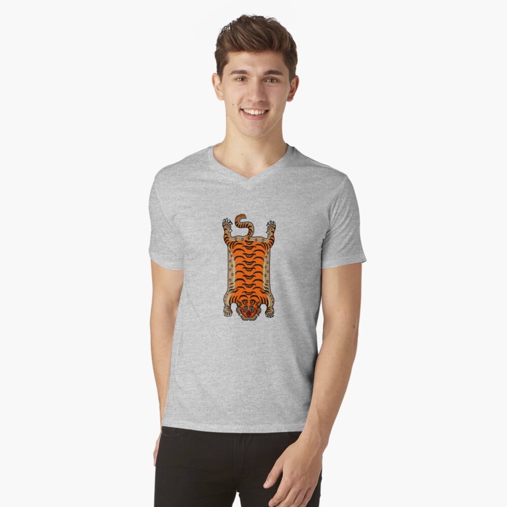 Item preview, V-Neck T-Shirt designed and sold by bananaflamingo.
