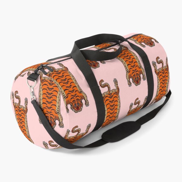 Item preview, TIBETAN TIGER RUG-pink designed and sold by BEATRIZ ABAITUA.