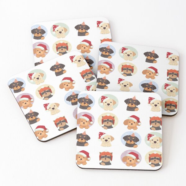 Item preview, 16 Cute Puppy In A New Year Hat best deal pack  designed and sold by ShoppyYourThing.